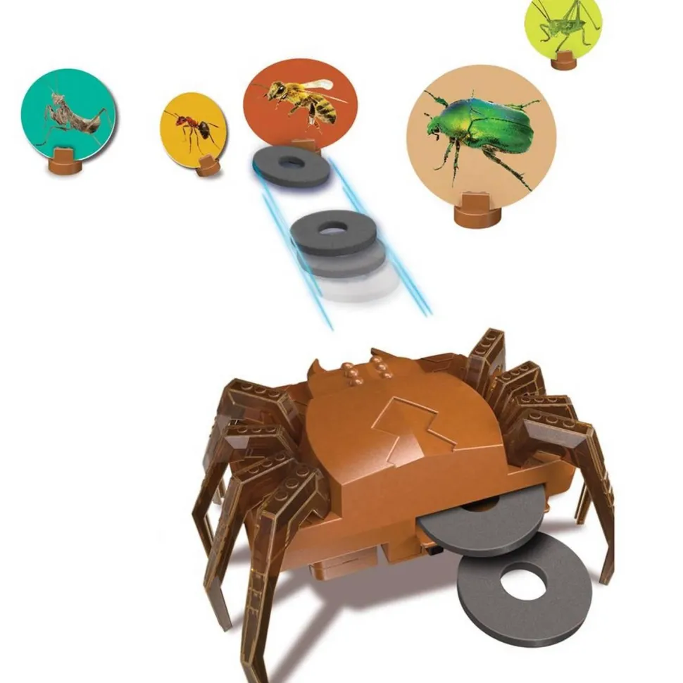 Kidzrobotik : Spiderbot Lanceur De Disques - 4M