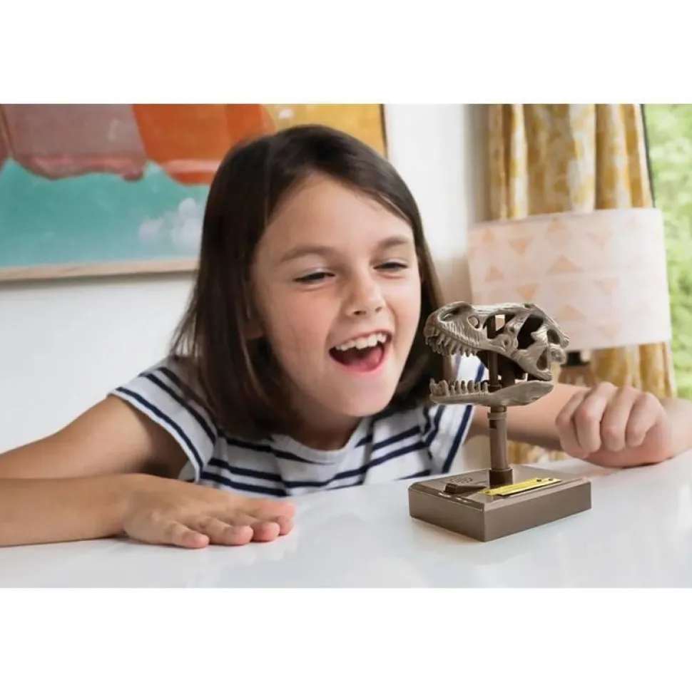KIDZROBOTIX: CRÂNE DE T-REX RUGISSANT - 4M