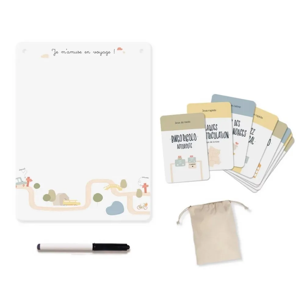 KIT : Je m’amuse en voyage - L'atelier Gigogne