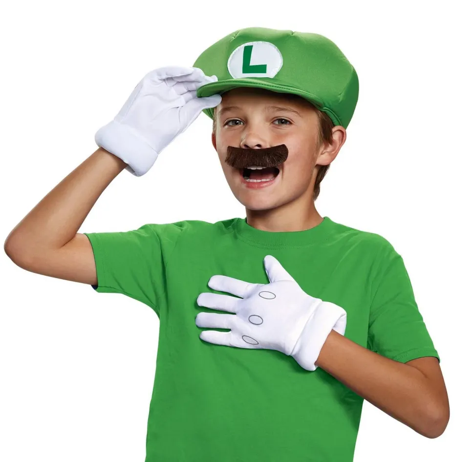 Kit Accessoires Luigi - Enfant - RueDeLaFete