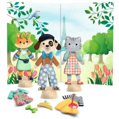 Kit activitée collage : Bonjour Paris - Djeco