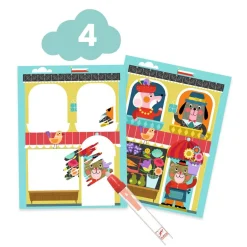 Kit activitées créatives : Le chat et ses amis - Djeco