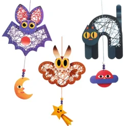 Kit artistique : Art du fil : La Nuit - Djeco