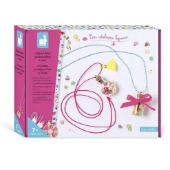Kit créatif : 2 Bijoux fioles gourmandises à créer - Janod