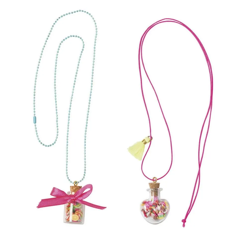Kit créatif : 2 Bijoux fioles gourmandises à créer - Janod