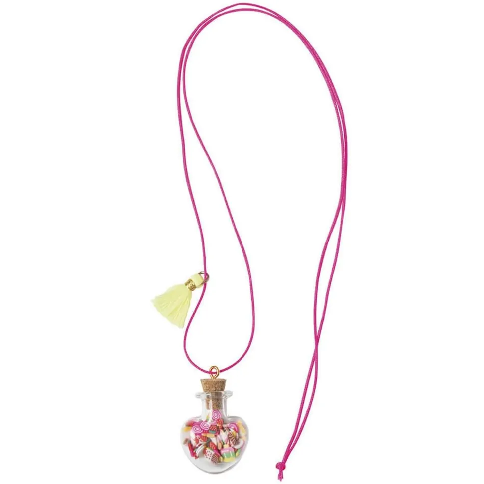 Kit créatif : 2 Bijoux fioles gourmandises à créer - Janod