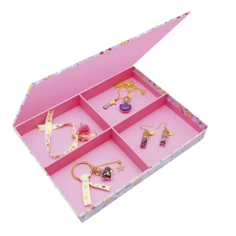 Kit créatif : 4 Bijoux Fioles De Fées A Créer - Janod