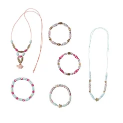 Kit créatif : 6 Bijoux perles de papier à créer - Janod