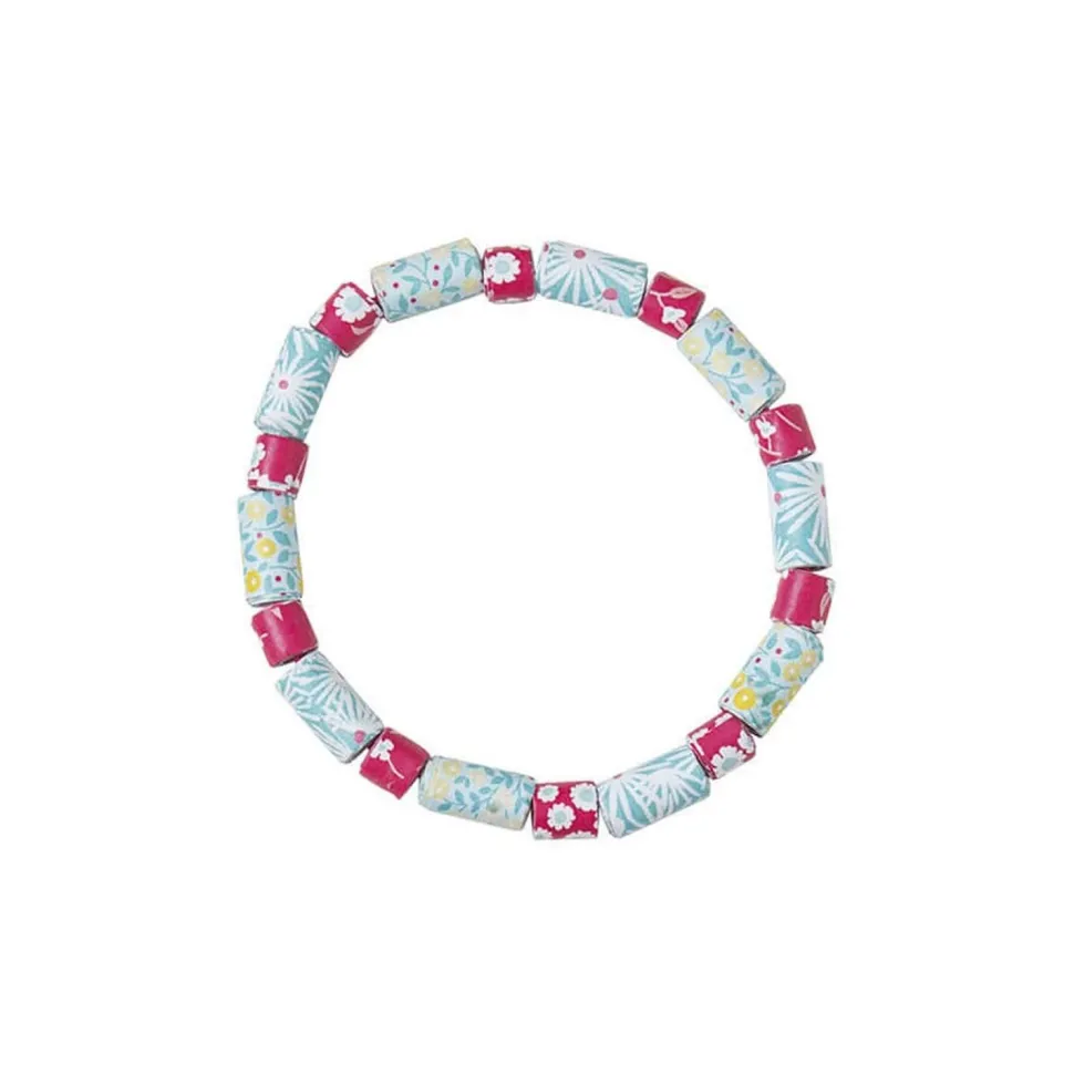 Kit créatif : 6 Bijoux perles de papier à créer - Janod