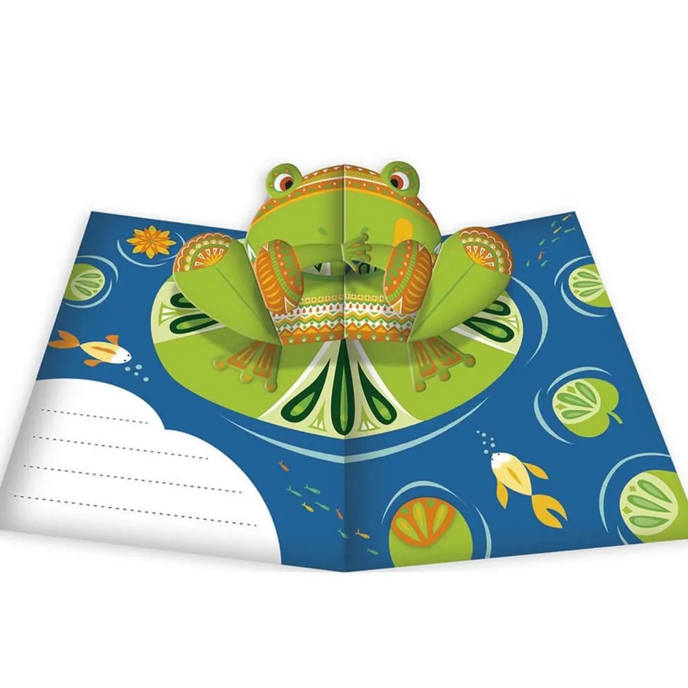 Kit créatif : 6 Cartes Pop-Up Animaux A Créer - Janod