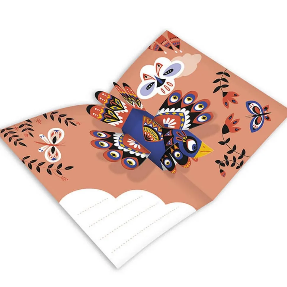 Kit créatif : 6 Cartes Pop-Up Animaux A Créer - Janod