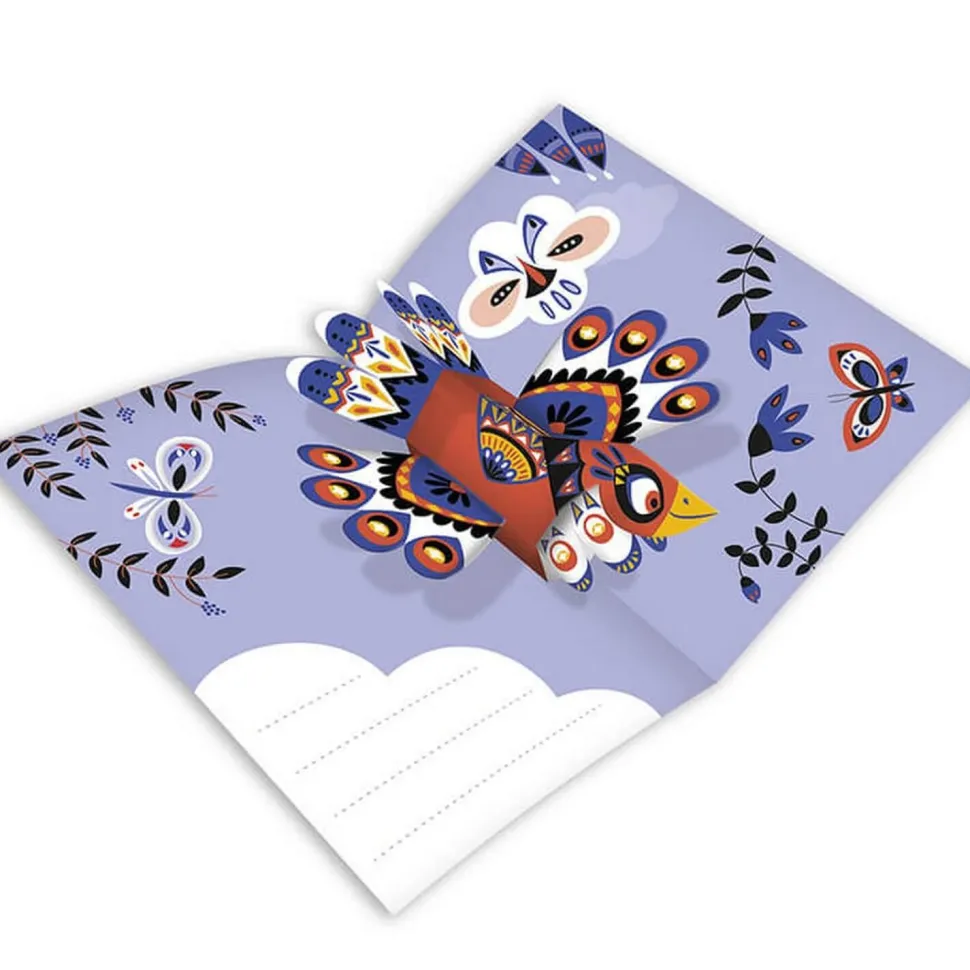 Kit créatif : 6 Cartes Pop-Up Animaux A Créer - Janod