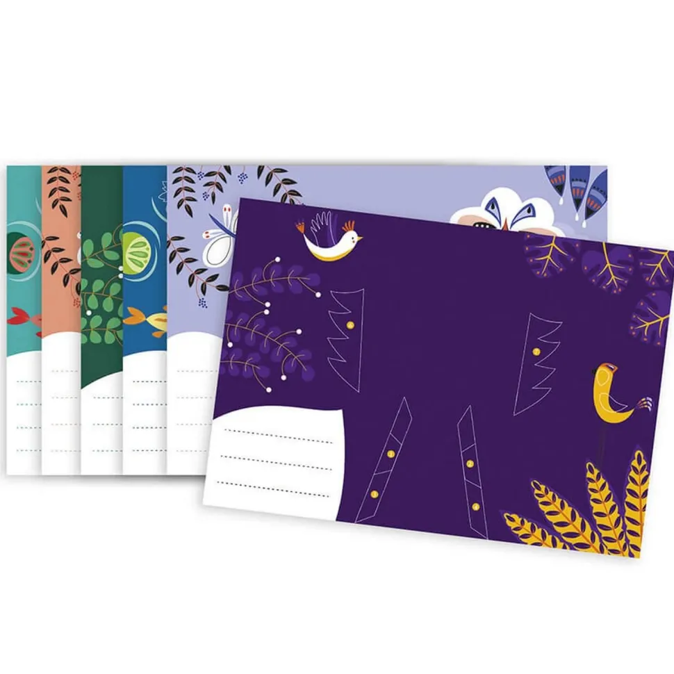 Kit créatif : 6 Cartes Pop-Up Animaux A Créer - Janod