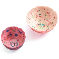 Kit créatif : 2 coupelles papier à créer : Dans les airs - Djeco