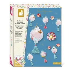 Kit créatif : 1 Guirlande Lumineuse En Papier - Janod