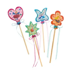 Kit créatif : Baguettes magiques : Petites fées - Djeco