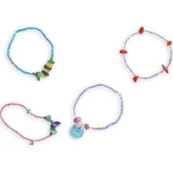 Kit créatif :16 Bijoux pierres porte-bonheur - Janod