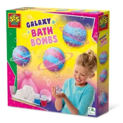 Kit créatif : bombes de savon pour le bain - Galaxie - SES Creative