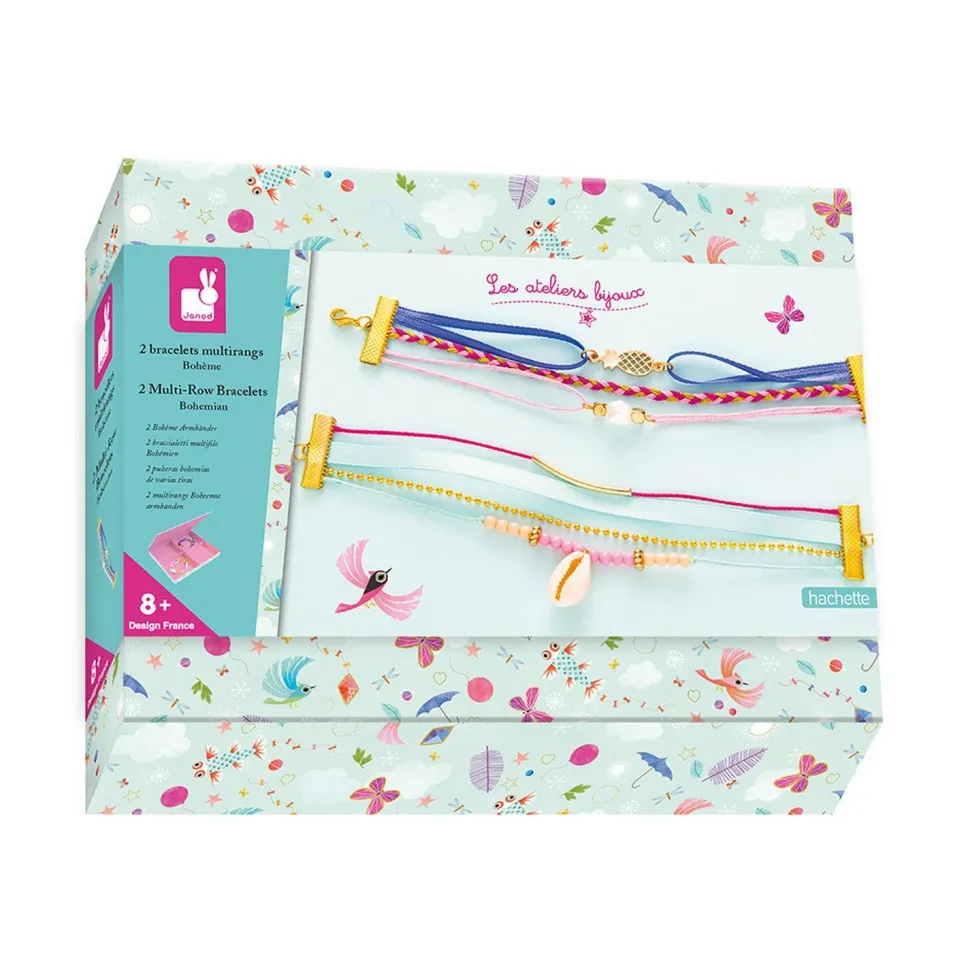 Kit Créatif : Bracelets Multirangs Bohèmes - Janod