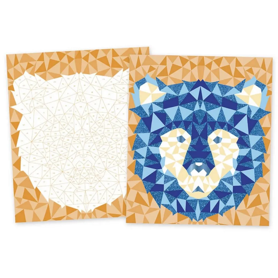 Kit créatif : Mosaïques Mousse Animaux De La Forêt - Janod