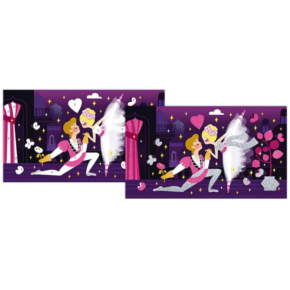 Kit créatif - Paillettes fluo danseuses - Janod