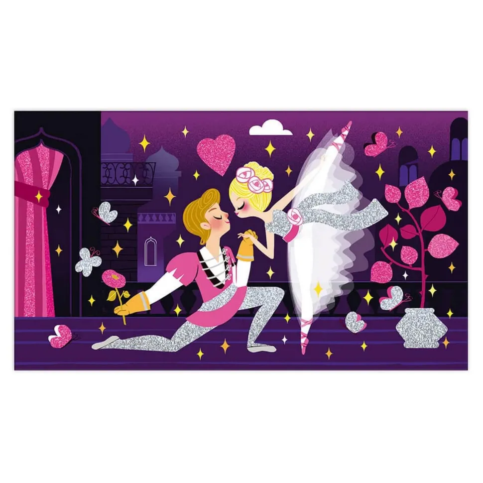 Kit créatif - Paillettes fluo danseuses - Janod