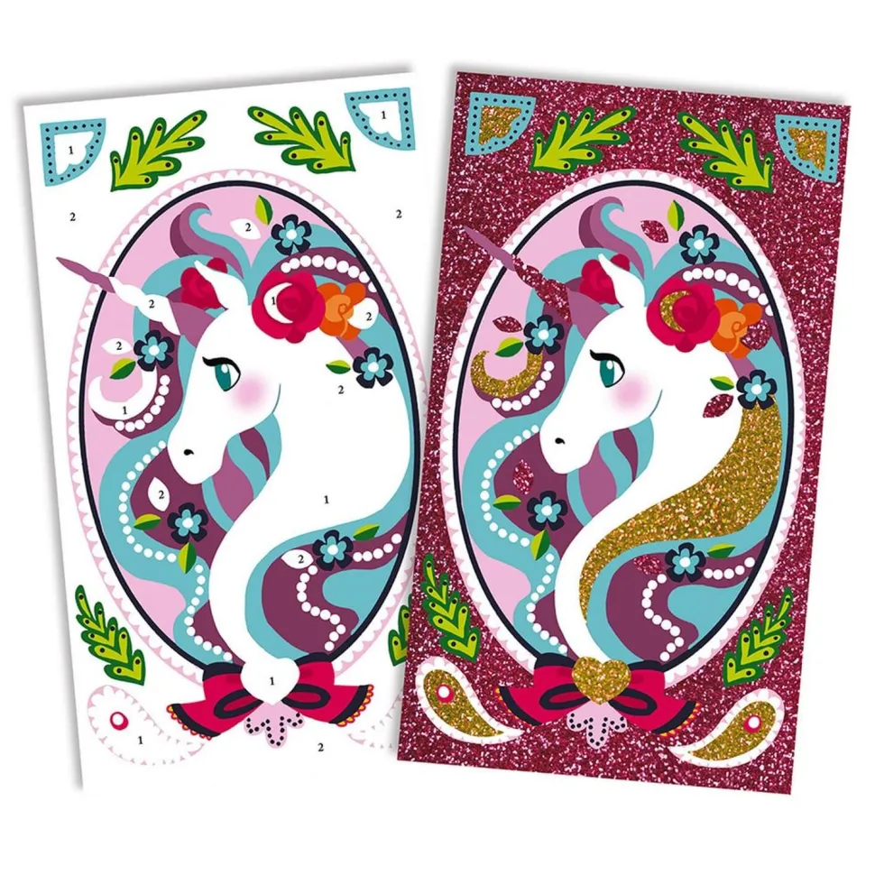 Kit Créatif : Paillettes Licornes - Janod