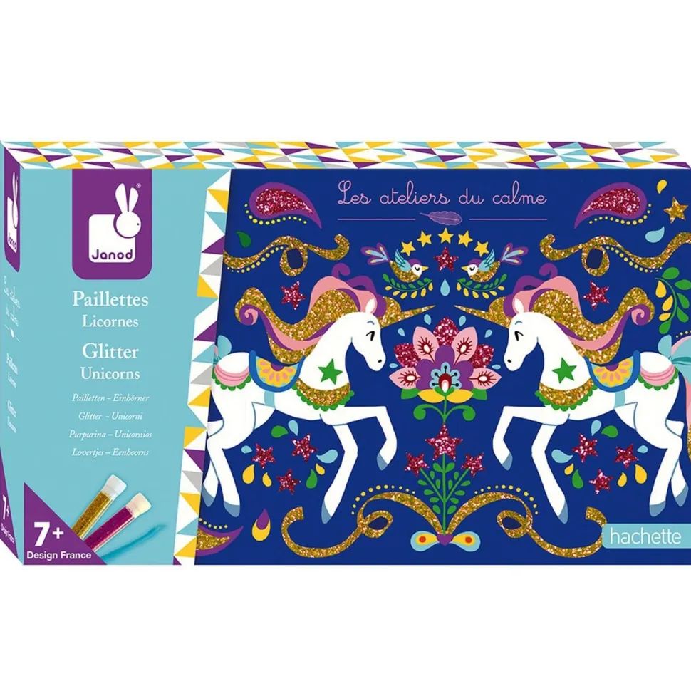 Kit Créatif : Paillettes Licornes - Janod