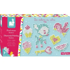 Kit Créatif : Pixel Strass Stickers - Janod