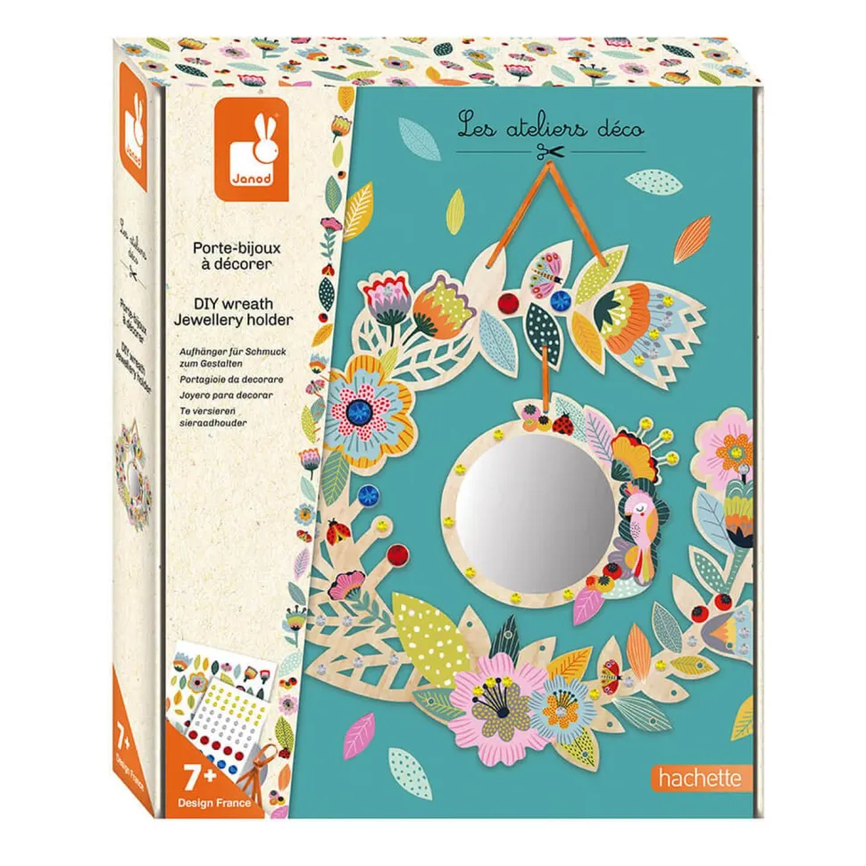 Kit créatif : Porte-Bijoux à décorer - Janod