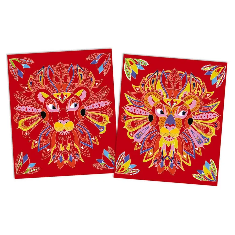 Kit Créatif : Scratch Art Phosphorescent - Janod