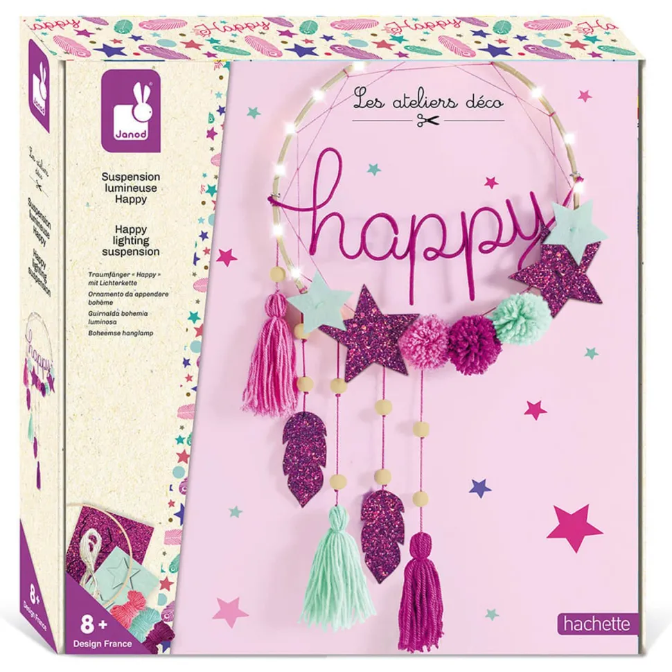 Kit Créatif : Suspension Lumineuse Happy - Janod