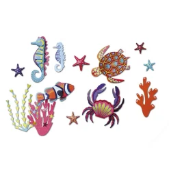Kit créatif : Trophées 3D En Papier - Animaux Marins - Janod