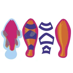 Kit créatif : Trophées 3D En Papier - Animaux Marins - Janod