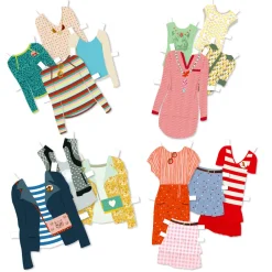 Kit créatif Au bonheur des filles : Oh! la mode : Le grand dressing - Djeco