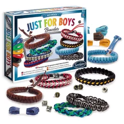 Kit créatif Bracelets : Just for boys - Sentosphère