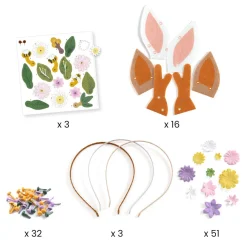 Kit création DO IT YOURSELF : Flower friends - Djeco