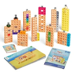Kit d'activités avec cubes MathLink Numberblocks de 21 à 30 - Learning Resources