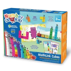 Kit d’activités avec cubes MathLink Numberblocks de 1 à 10 - Learning Resources