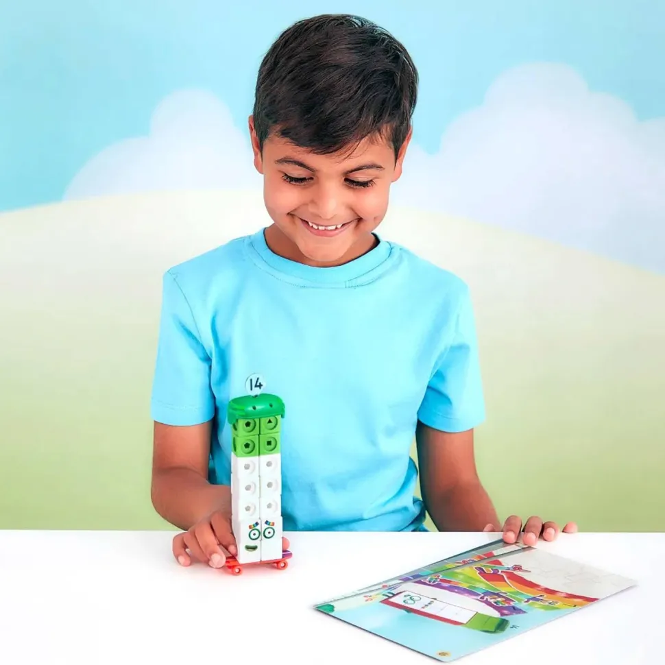 Kit d’activités avec cubes MathLink Numberblocks de 11 à 20 - Learning Resources