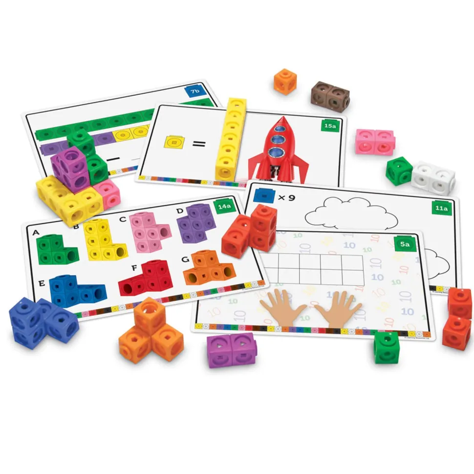 Kit d'activités de cubes Mathlink - Learning Resources