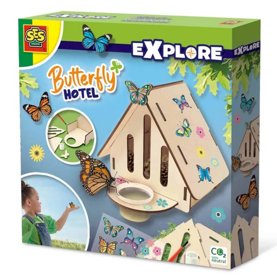 Kit d'assemblage : Hôtel à papillons - SES Creative