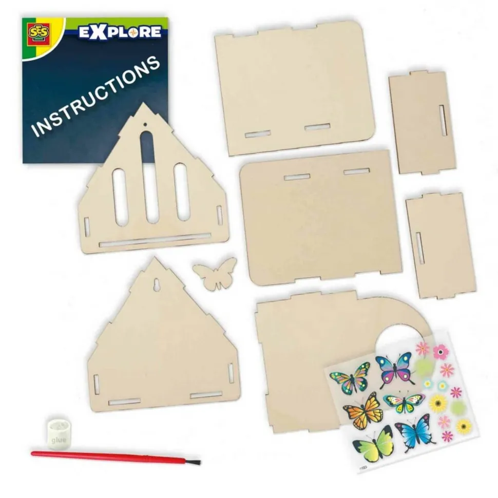 Kit d'assemblage : Hôtel à papillons - SES Creative