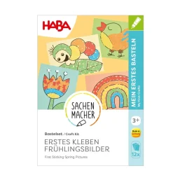Kit de bricolage : Premiers collages images printanières - Haba