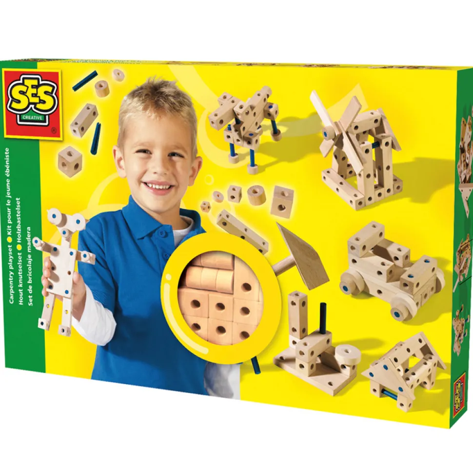 Kit de construction Jeune ébéniste - SES Creative