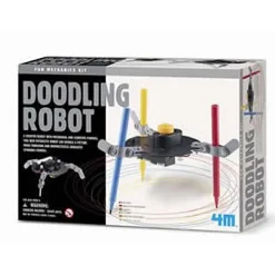 Kit de fabrication Fun Mechanics Robot Doodle : Robot dessinateur - 4M