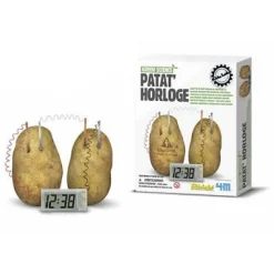 Kit de fabrication Green Science : Patat'Horloge - 4M