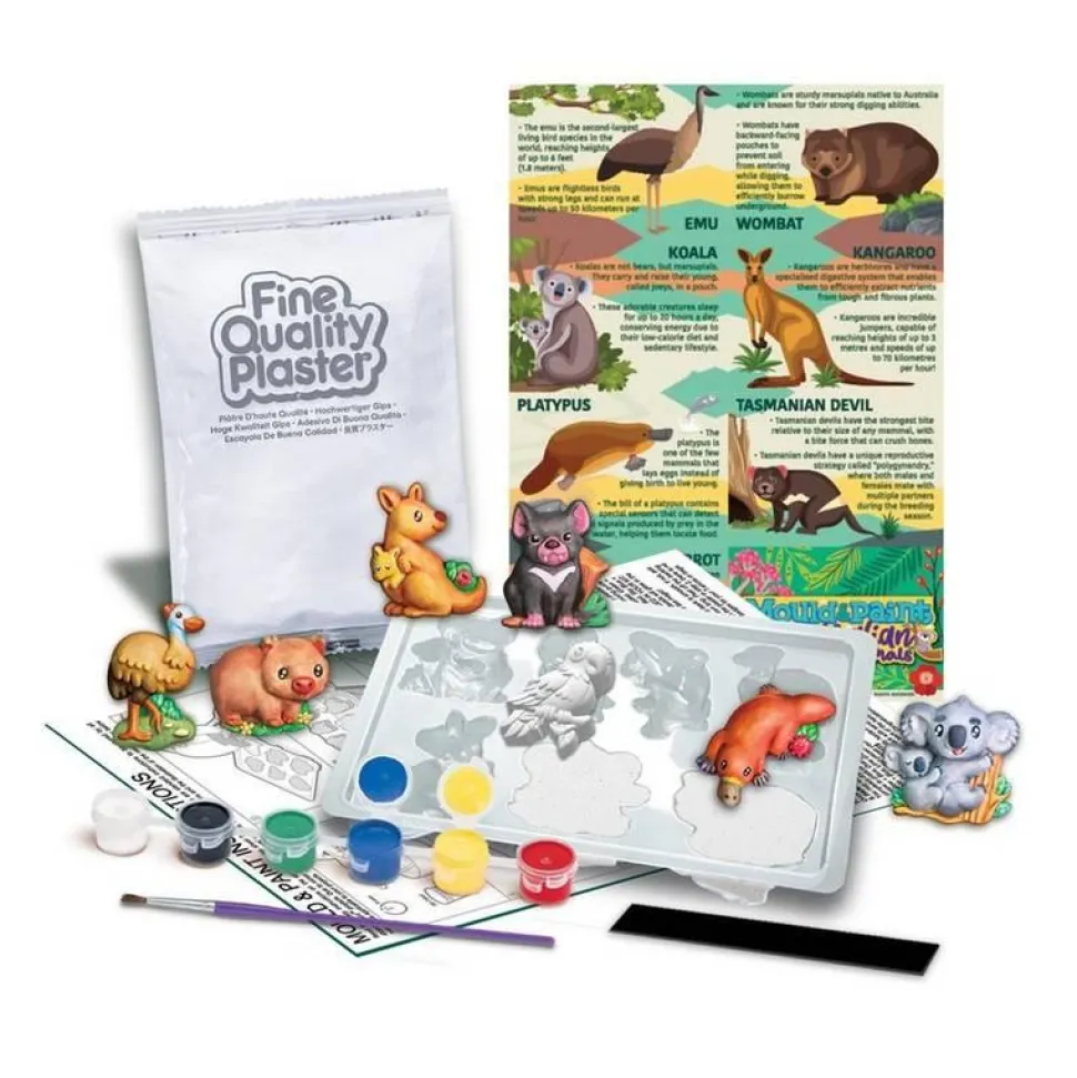 KIT DE MOULAGE: ANIMAUX AUSTRALIEN - 4M