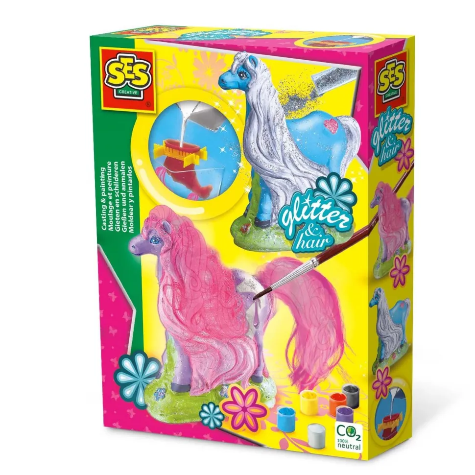 Kit de moulage Cheval avec crinière - SES Creative