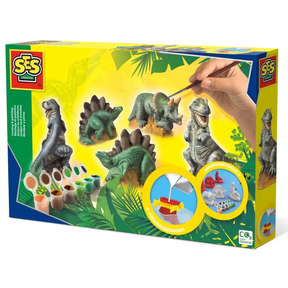 Kit de moulage Dinosaures - SES Creative